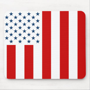 Alfombrilla De Ratón Bandera civil de los Estados Unidos en tiempos de
