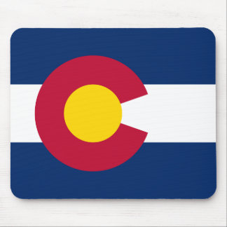 Alfombrilla De Ratón Bandera Colorado El Estado del centenario