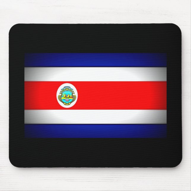 Alfombrilla De Ratón Bandera costarricense estilizada (Frente)