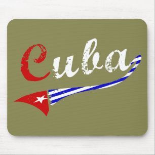 Alfombrilla De Ratón Bandera cubana