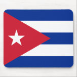 Alfombrilla De Ratón Bandera cubana<br><div class="desc">Productos de bandera mundial de personalizable - Por favor,  no dude en añadir su propio texto.</div>
