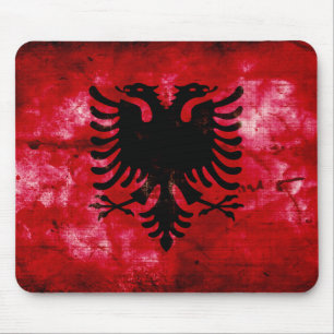 Alfombrilla De Ratón Bandera de Albania meteorológica