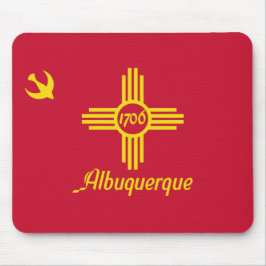 Alfombrilla De Ratón Bandera de Albuquerque (Nuevo México)