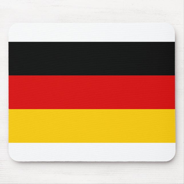 Alfombrilla De Ratón Bandera de Alemania (Frente)