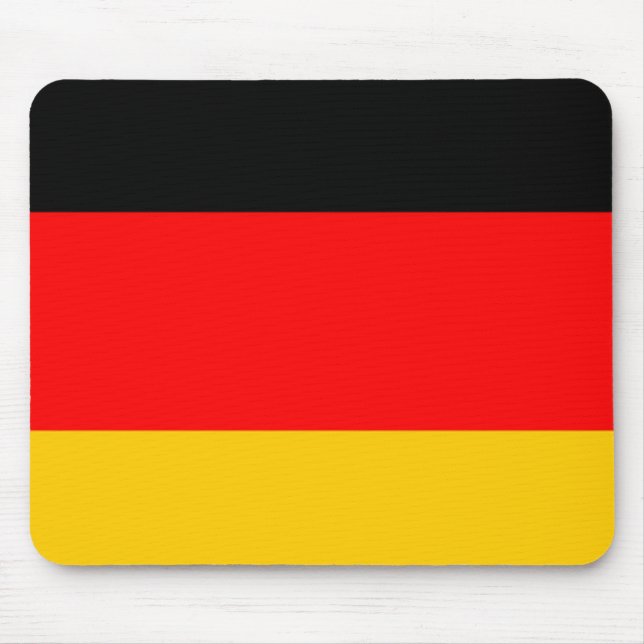 Alfombrilla De Ratón Bandera de Alemania (Frente)