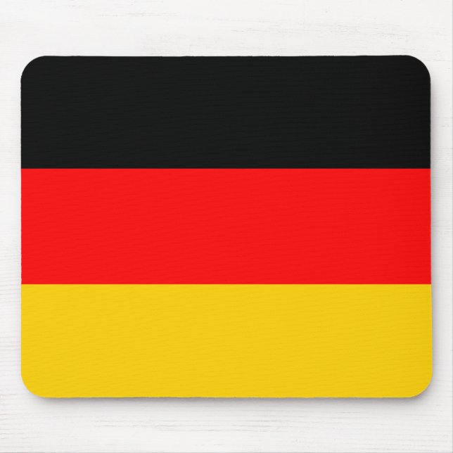 Alfombrilla De Ratón Bandera de Alemania (Frente)