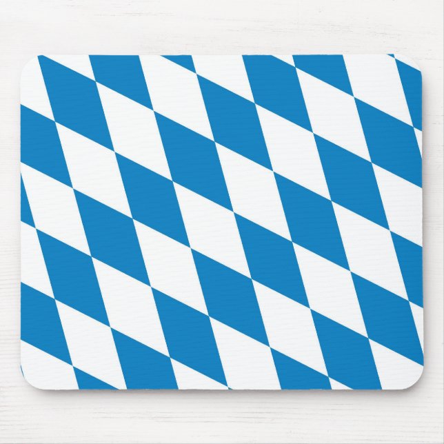 Alfombrilla De Ratón bandera de alemania de bavaria (Frente)