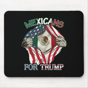 Alfombrilla De Ratón Bandera De Amistad Con México Para Trump 2024