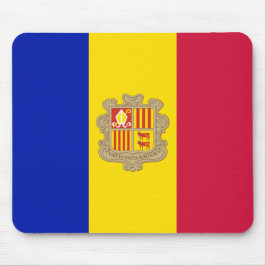 Alfombrilla De Ratón Bandera de Andorra