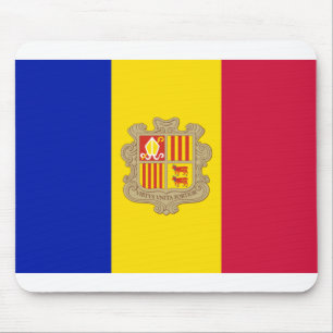 Alfombrilla De Ratón Bandera de Andorra