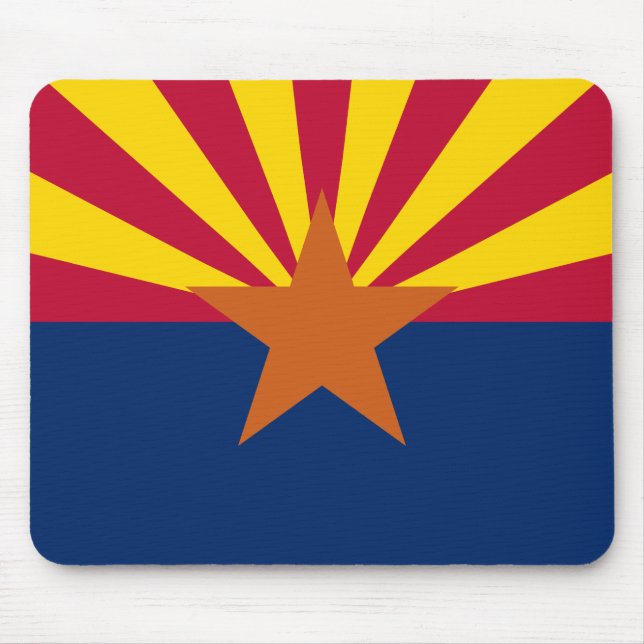 Alfombrilla De Ratón Bandera de Arizona (Frente)