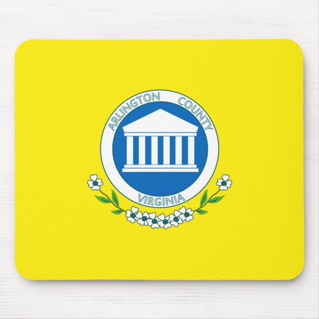 Alfombrilla De Ratón Bandera de Arlington (Virginia) (Frente)