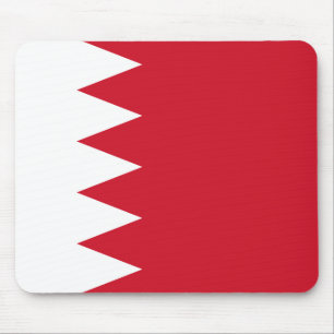 Alfombrilla De Ratón Bandera de Bahrein Mousepad