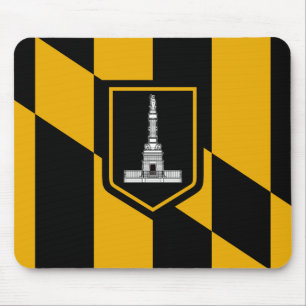 Alfombrilla De Ratón Bandera de Baltimore, Maryland Mouse Pad