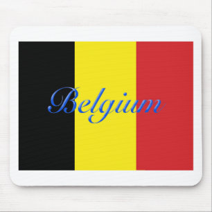 Alfombrilla De Ratón Bandera de Bélgica
