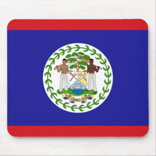Alfombrilla De Ratón Bandera de Belice
