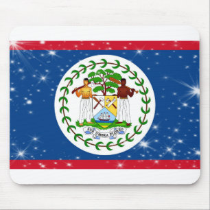 Alfombrilla De Ratón Bandera de Belice