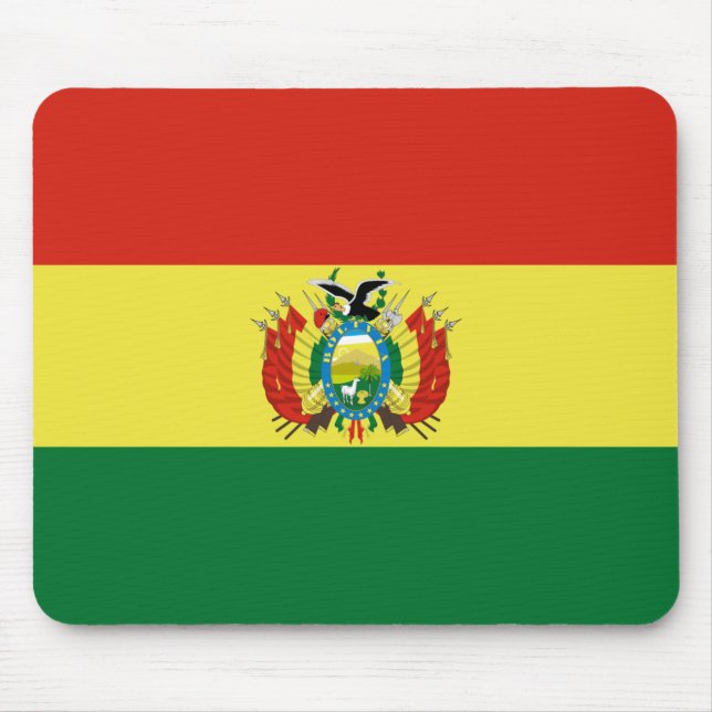 Alfombrilla De Ratón Bandera de Bolivia (Frente)