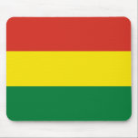 Alfombrilla De Ratón Bandera de Bolivia (Bolivia)<br><div class="desc">Productos de bandera mundial de personalizable - Por favor,  no dude en añadir su propio texto.</div>