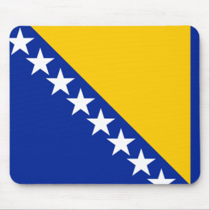 Alfombrilla De Ratón Bandera de Bosnia y Herzegovina