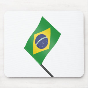 Alfombrilla De Ratón Bandera de Brasil