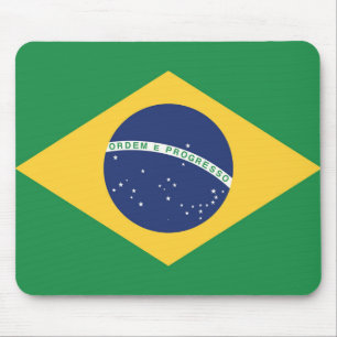 Alfombrilla De Ratón Bandera de Brasil