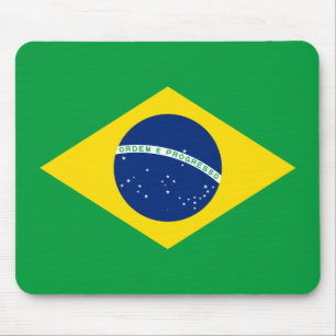 Alfombrilla De Ratón Bandera de Brasil