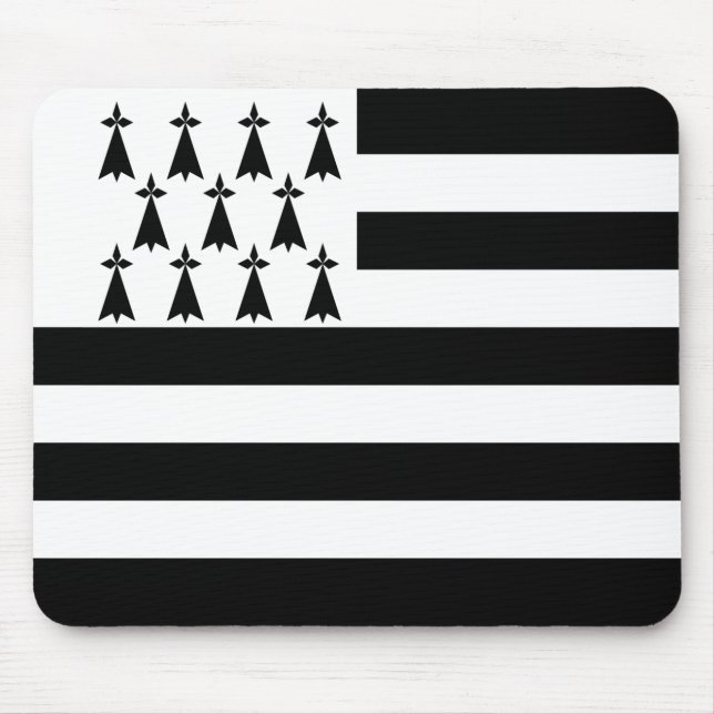 Alfombrilla De Ratón Bandera de Bretaña Patriótica (Frente)