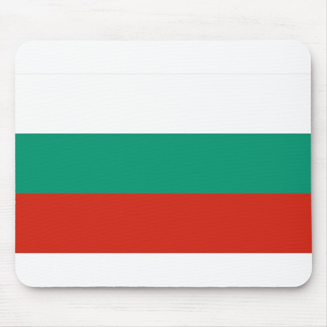 Alfombrilla De Ratón Bandera de Bulgaria (Frente)