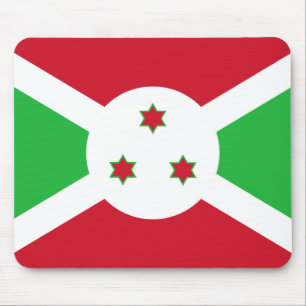 Alfombrilla De Ratón Bandera de Burundi