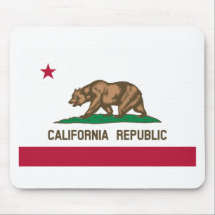 Alfombrilla De Ratón Bandera de California