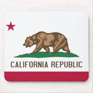 Alfombrilla De Ratón Bandera de California