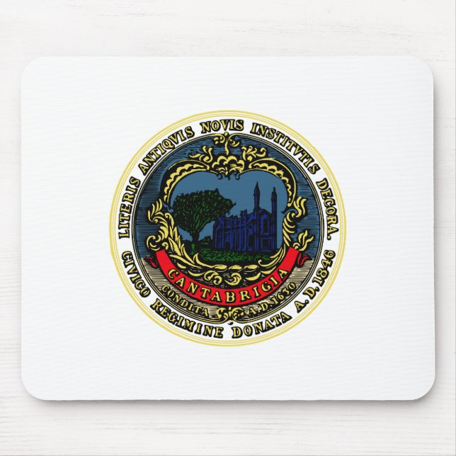 Alfombrilla De Ratón Bandera de Cambridge (Massachusetts) (Frente)