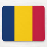 Alfombrilla De Ratón Bandera de Chad<br><div class="desc">Productos de bandera mundial de personalizable - Por favor,  no dude en añadir su propio texto.</div>