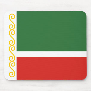 Alfombrilla De Ratón Bandera de Chechenia