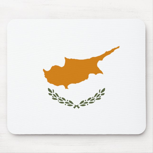 Alfombrilla De Ratón Bandera de Chipre (Frente)