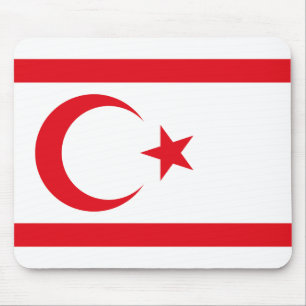 Alfombrilla De Ratón Bandera de Chipre del Norte