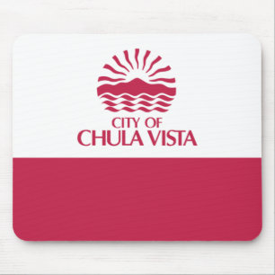 Alfombrilla De Ratón Bandera de Chula Vista (California)