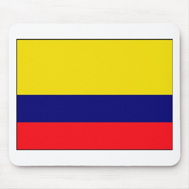 Alfombrilla De Ratón Bandera de Colombia (Frente)