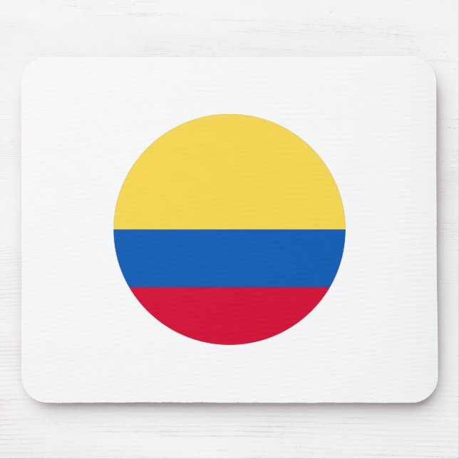 Alfombrilla De Ratón Bandera de Colombia (Frente)
