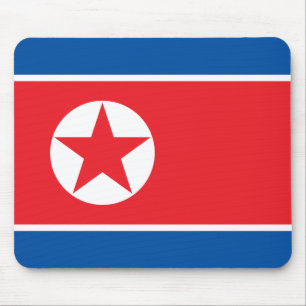 Alfombrilla De Ratón Bandera de Corea del Norte (RPDC)