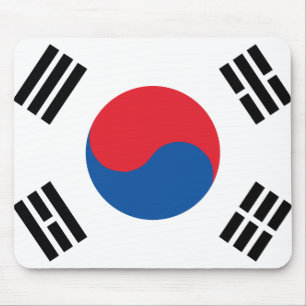 Alfombrilla De Ratón Bandera de Corea del Sur
