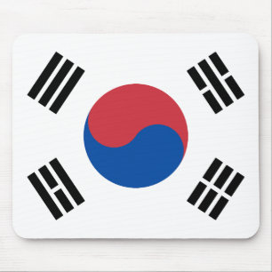 Alfombrilla De Ratón Bandera de Corea del Sur