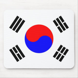 Alfombrilla De Ratón Bandera de Corea del Sur
