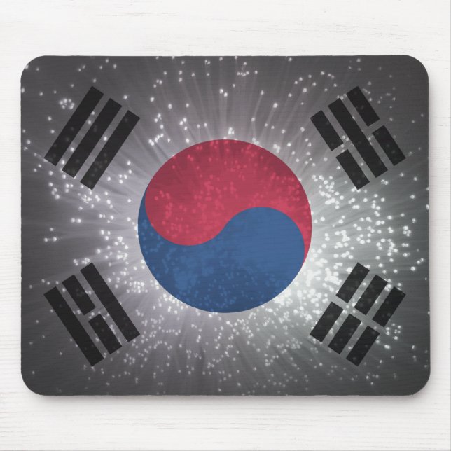Alfombrilla De Ratón Bandera de Corea del Sur (Frente)