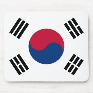 Alfombrilla De Ratón Bandera de Corea del Sur