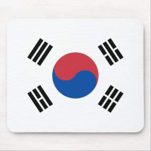 Alfombrilla De Ratón Bandera de Corea del Sur (ROK)