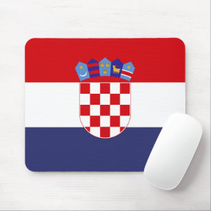 Alfombrilla De Ratón Bandera de Croacia