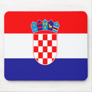 Alfombrilla De Ratón Bandera de Croacia