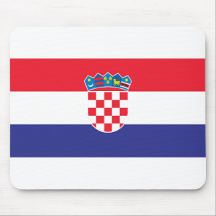 Alfombrilla De Ratón Bandera de Croacia
